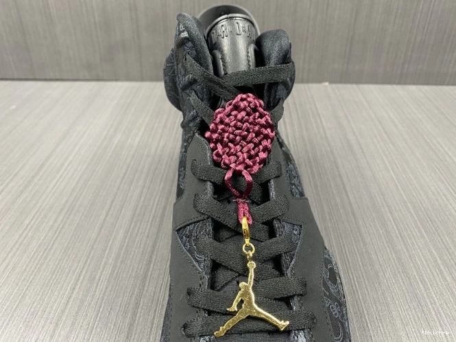 Rep TBkick 6 SD DB9818-001 (W) Retro Jordan Black Triple 0709